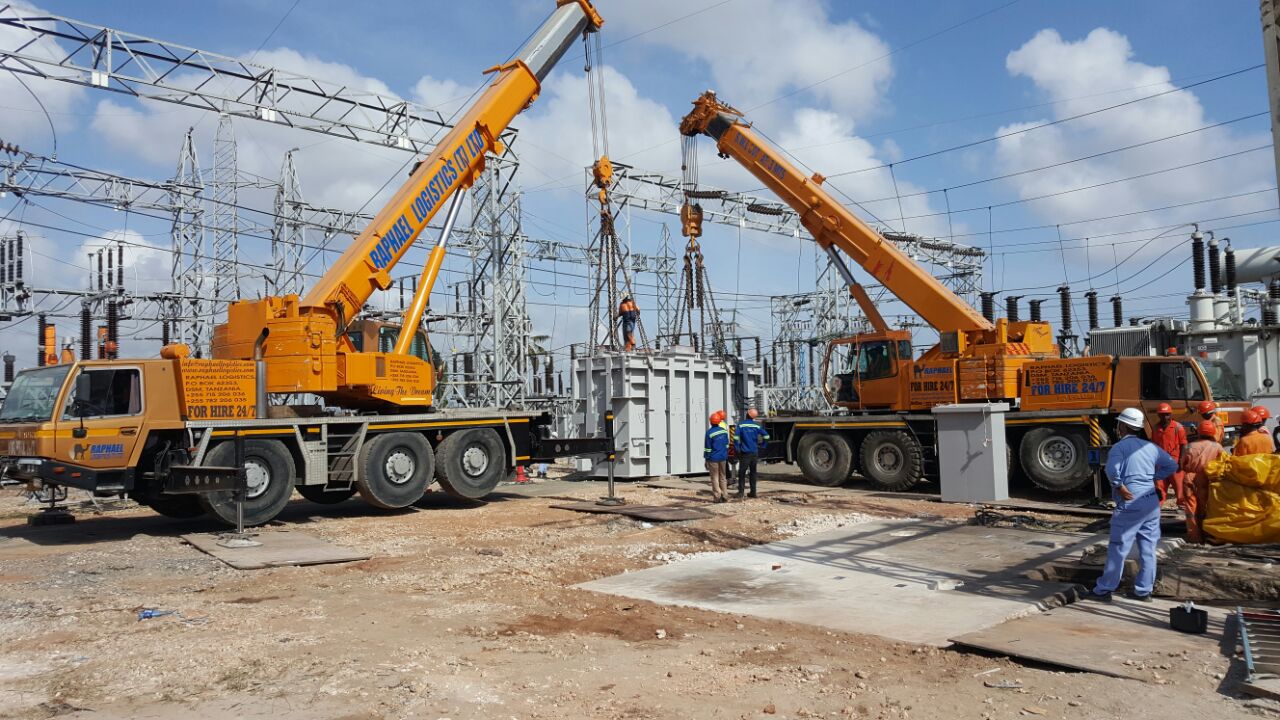 Powering Tanzania: Transformer Lifting Project for TANESCO - View 1