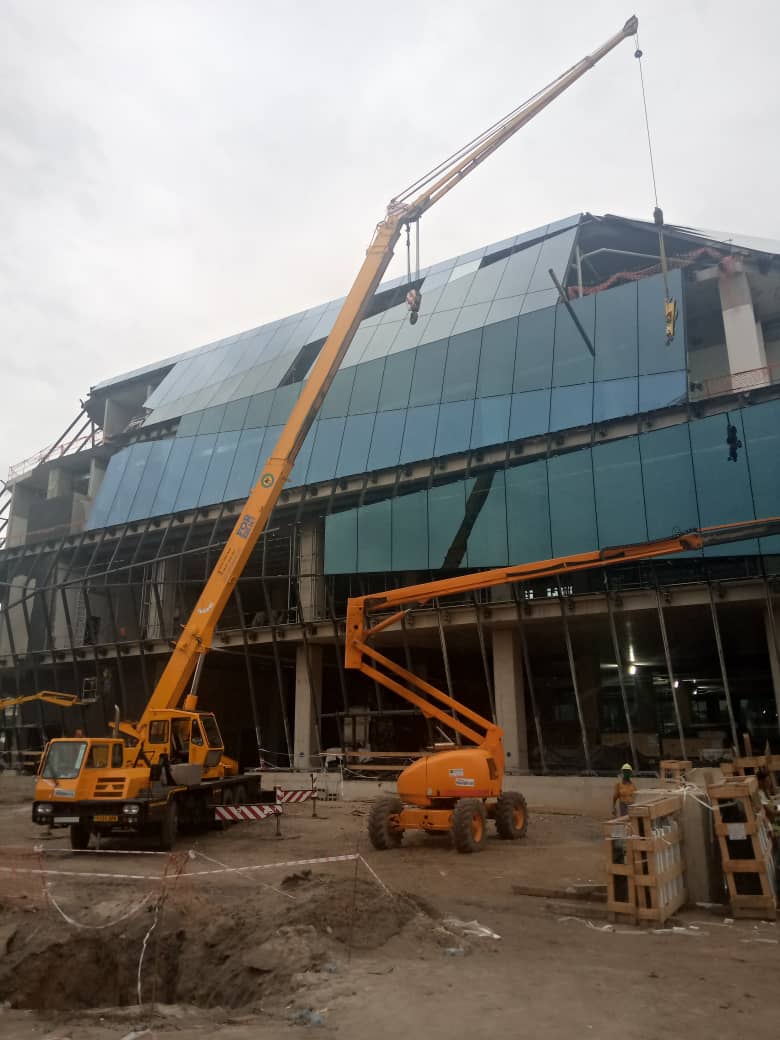 Glass Facade Installation – TRC Dar Station (2020) - View 1