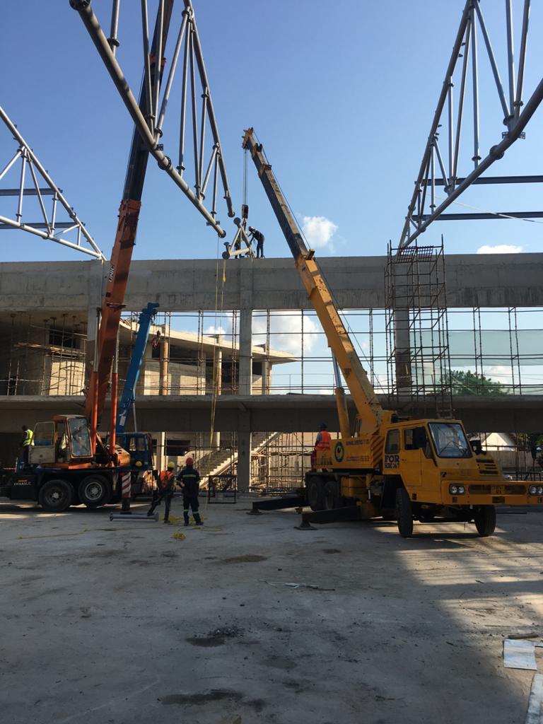 Glass Facade Installation – TRC Dar Station (2020) - View 2