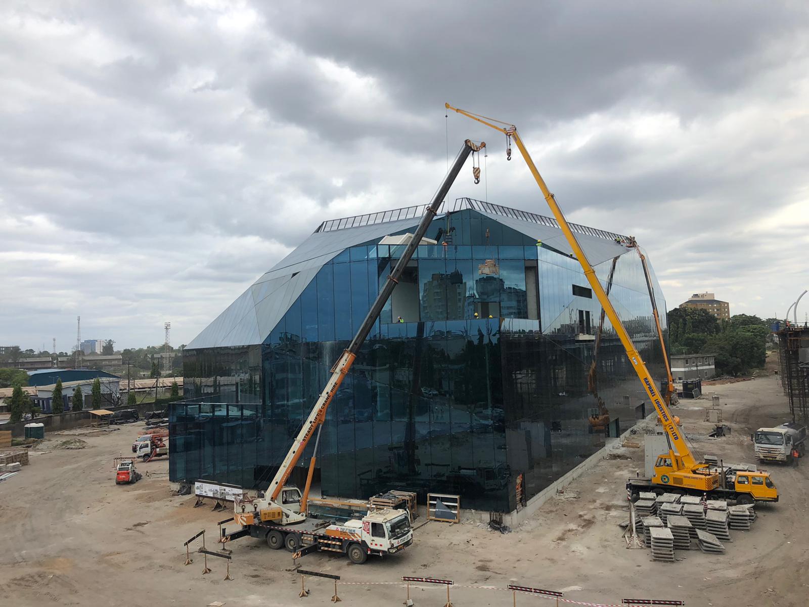 Glass Facade Installation – TRC Dar Station (2020)
